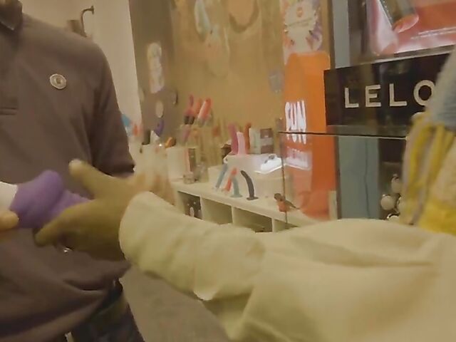 Interracial couple Annika and Johnny are addicted to toys