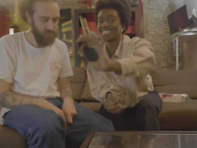 Interracial couple Annika and Johnny are addicted to toys