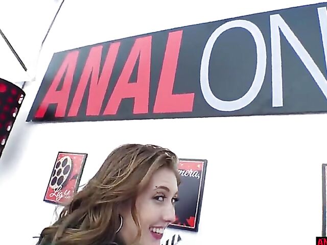 Anal big ass fun in red fishnets with Electra Rayne