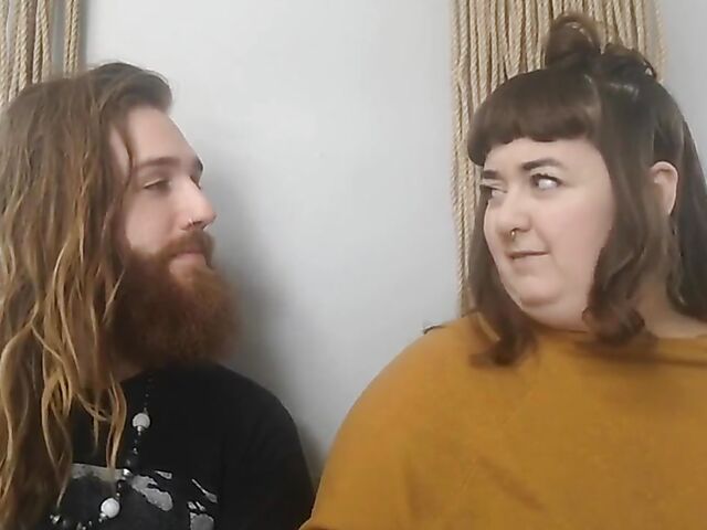 Stephen gets anal fingered and fisted by his BBW GF Almond