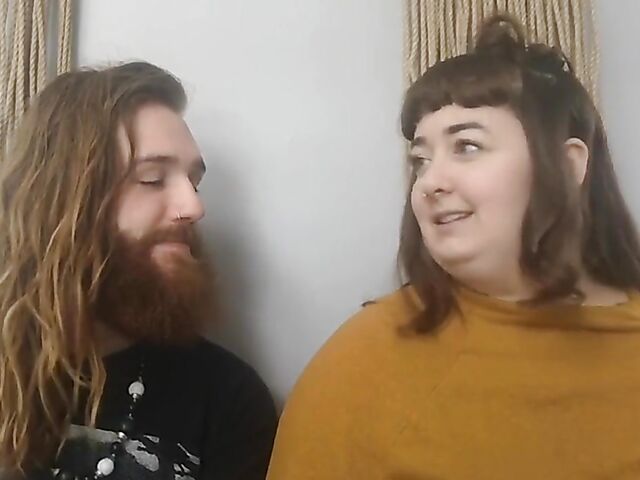 Stephen gets anal fingered and fisted by his BBW GF Almond