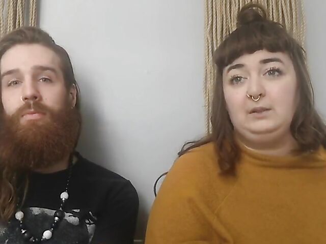 Stephen gets anal fingered and fisted by his BBW GF Almond