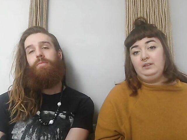 Stephen gets anal fingered and fisted by his BBW GF Almond