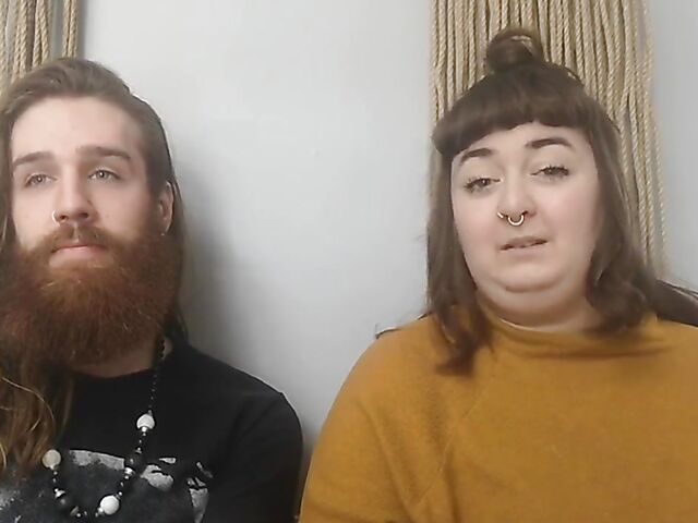 Stephen gets anal fingered and fisted by his BBW GF Almond