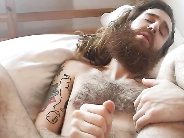 Stephen gets anal fingered and fisted by his BBW GF Almond