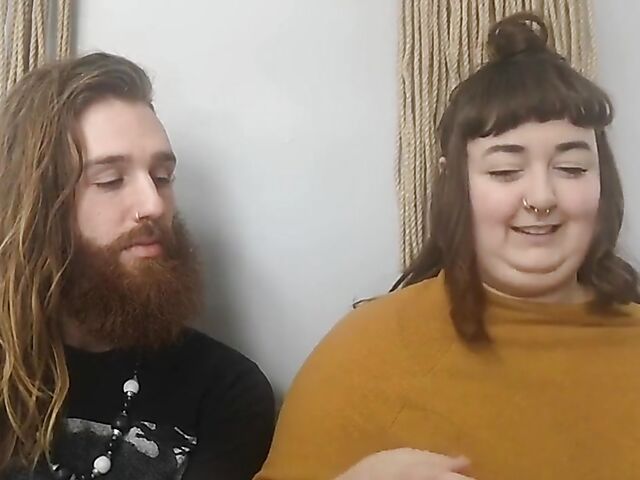 Stephen gets anal fingered and fisted by his BBW GF Almond
