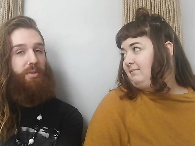 Stephen gets anal fingered and fisted by his BBW GF Almond