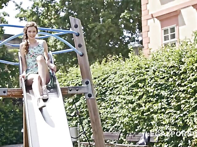 Fat cock anal and double penetration with young small tits babe Sofi Smile