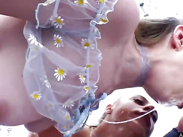 FFM anal gape with Gia Derza and Rebel Rhyder