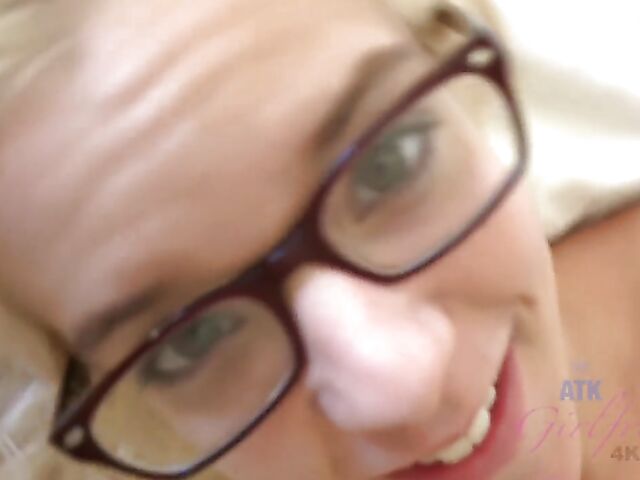 Cum on glasses POV compilation by ATKGirlfriends