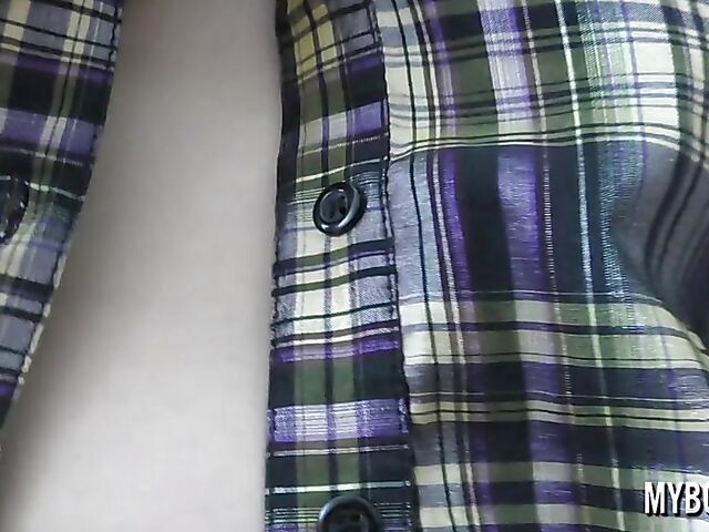 Nipple play, close up blowjob and spanking in bondage