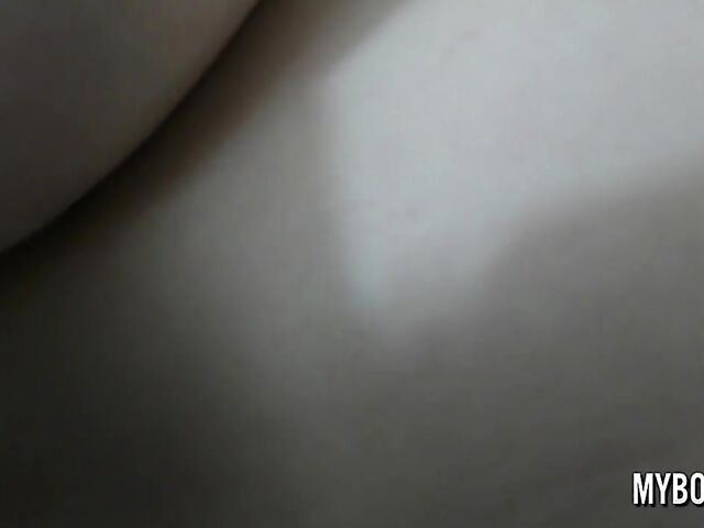 Nipple play, close up blowjob and spanking in bondage