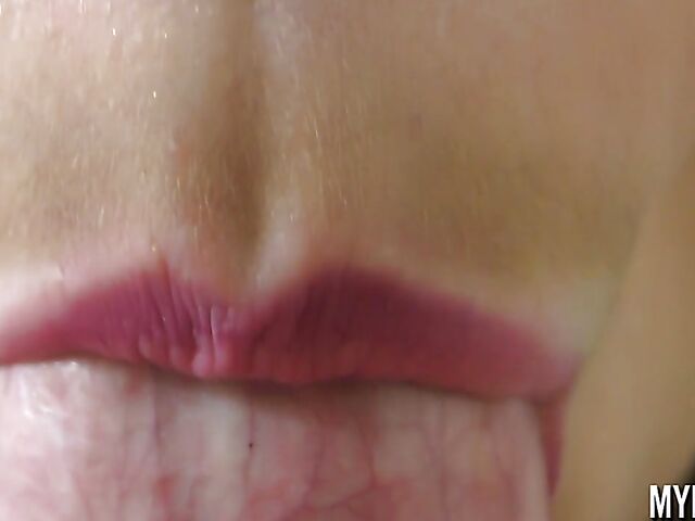 Nipple play, close up blowjob and spanking in bondage