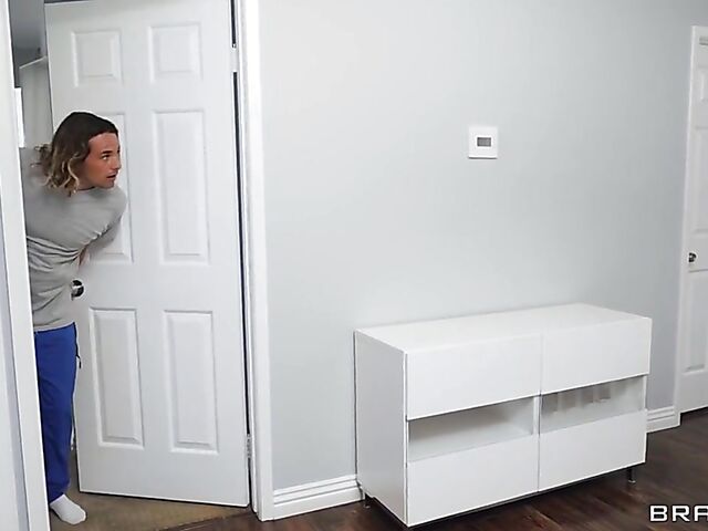 Busty cougar Sally Dangelo cheating with a boy