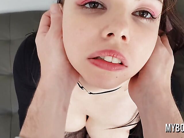 Big tits POV sex in pattern stockings with Nina Nightbloom