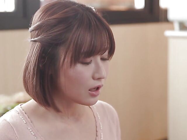 Japanese sex at the bakery with Riho Fujimori