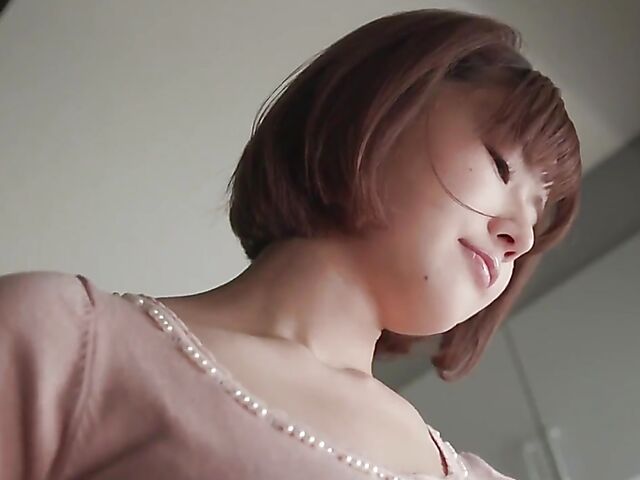 Japanese sex at the bakery with Riho Fujimori