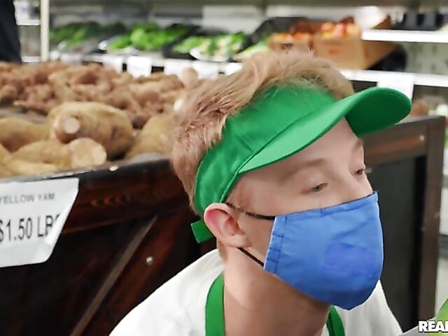 Kitten Latenight & Jimmy Michaels - Boy milf anal while shopping