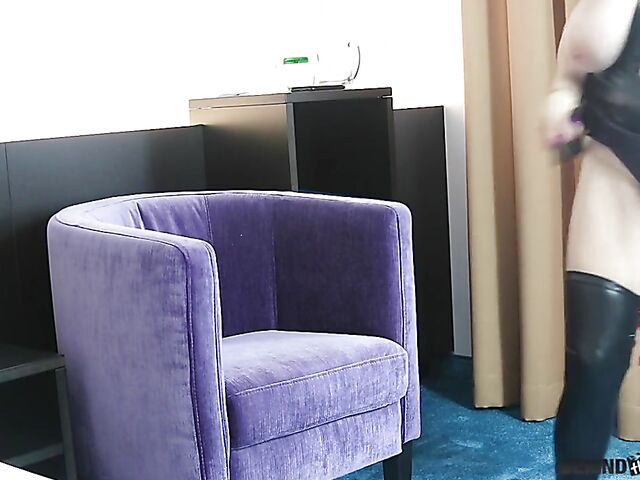 Big tits latex photoshoot BTS with Talia Amanda