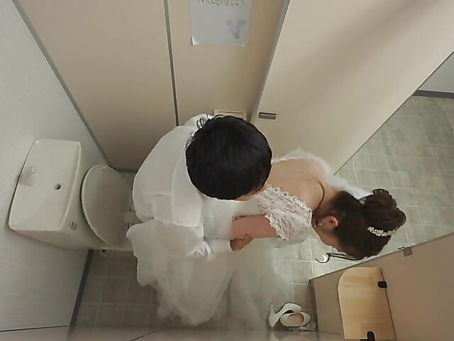 Japanese wedding fuck fest with Nozomi Azuma