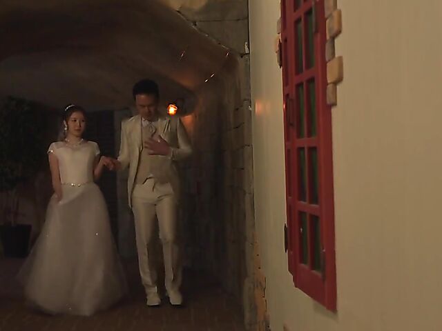 Japanese wedding fuck fest with Nozomi Azuma