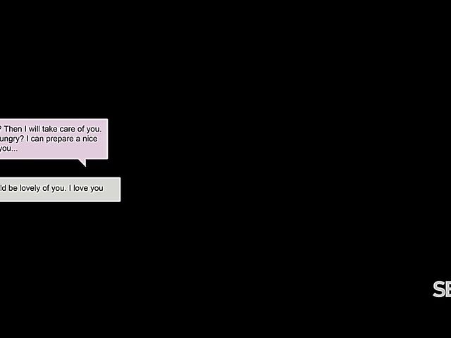 Sensual blonde in black lingerie fuck session featuring Ariela