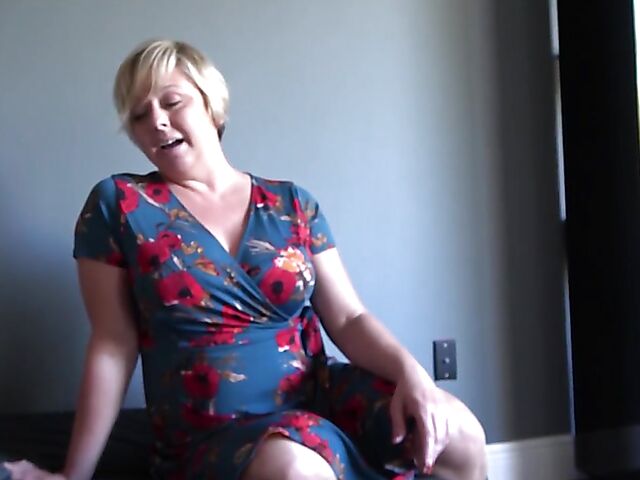 Brianna Beach - Clothed step mom POV fucked by her lucky son