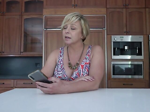 Brianna Beach - Clothed step mom POV fucked by her lucky son