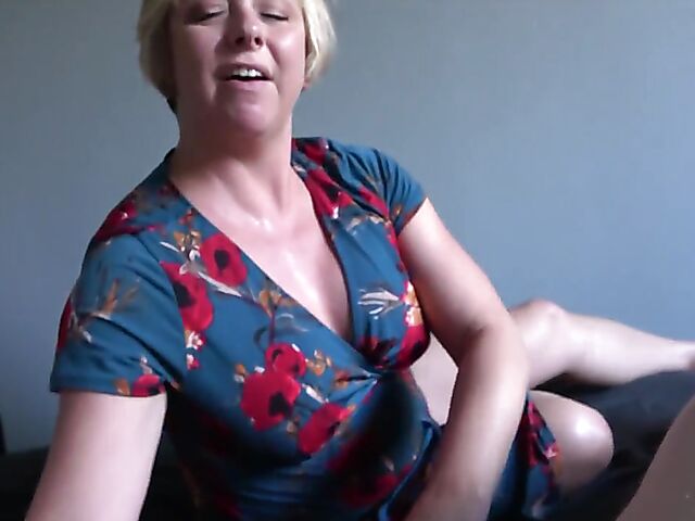 Brianna Beach - Clothed step mom POV fucked by her lucky son