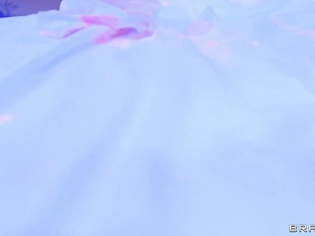 Black light paint and tattoo anal with hot drummer Felicity Feline