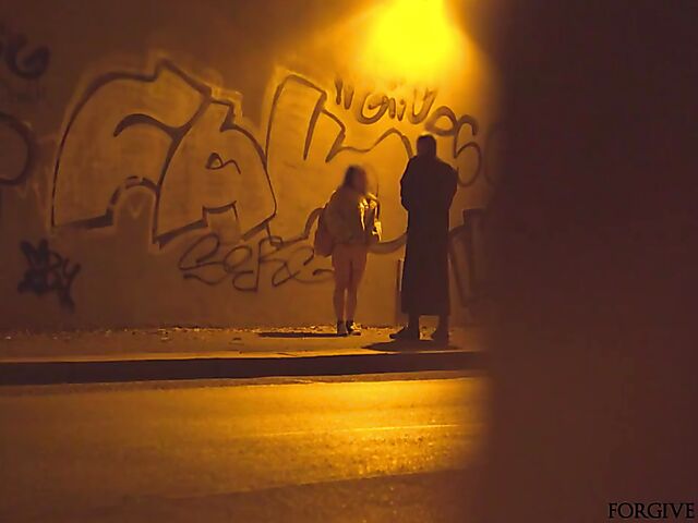 Naive slut gets picked up and fucked by the fake priest for 1000 euro