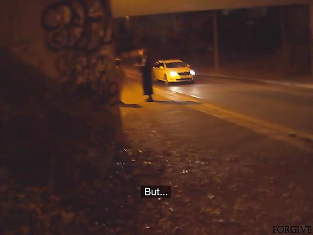 Naive slut gets picked up and fucked by the fake priest for 1000 euro