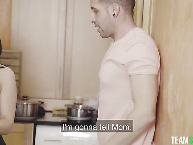 Hot latina girl with glasses Sahily Sweet won't stop