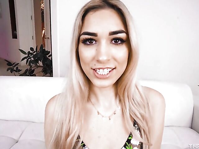 Lovely Delilah Day's first throat fucking scene