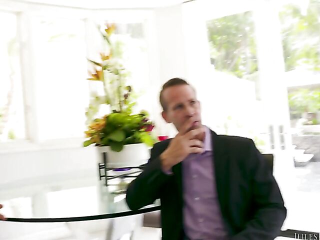 Triple blowjob from your point of view with bad schoolgirl Jill Kassidy