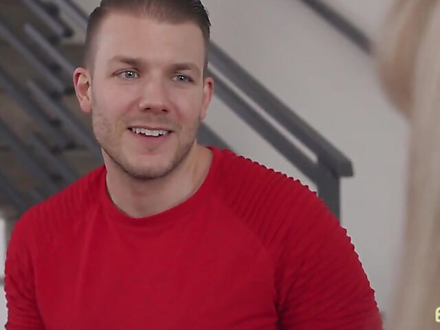 Emma Starletto & Lilly Bell - Blonde FFM 3way with stepbrother and his girlfriend