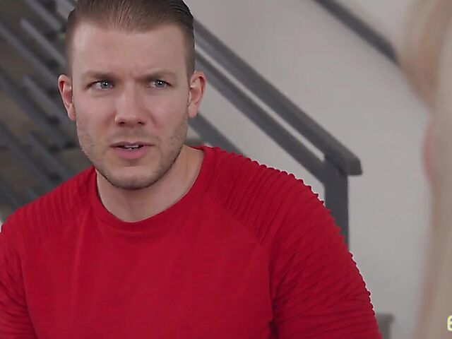 Emma Starletto & Lilly Bell - Blonde FFM 3way with stepbrother and his girlfriend