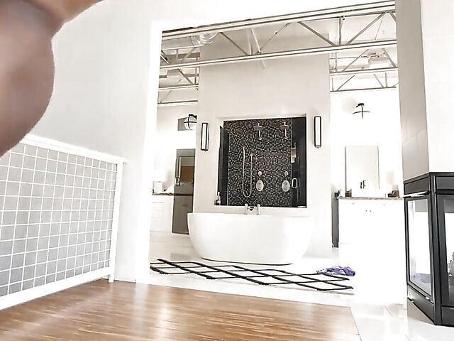 Interracial BBC creampie fucking with Mila Monet