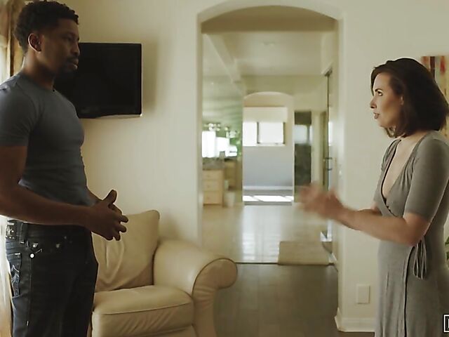 Casey Calvert interracial fuck in black panties