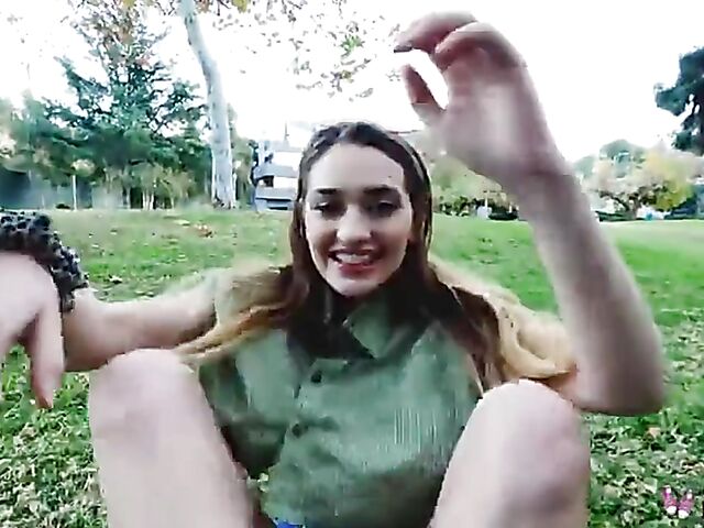 Sera Ryder - Smiling petite teen POV style fuck