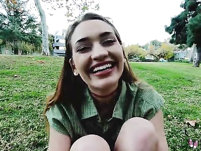 Sera Ryder - Smiling petite teen POV style fuck