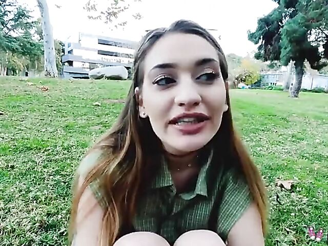 Sera Ryder - Smiling petite teen POV style fuck