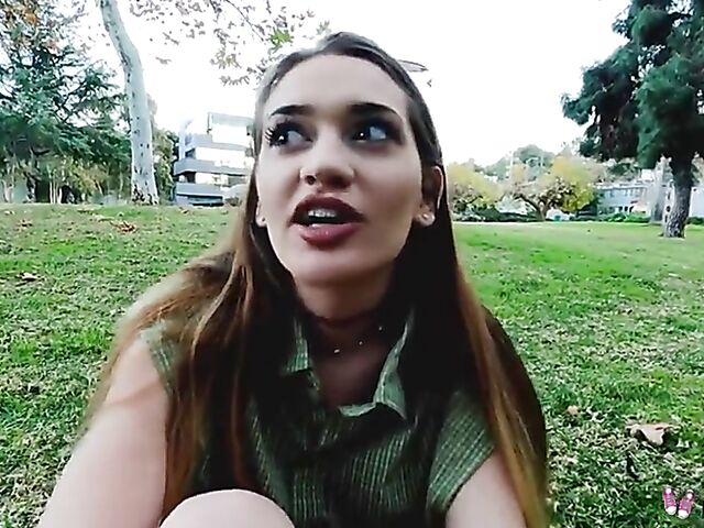 Sera Ryder - Smiling petite teen POV style fuck