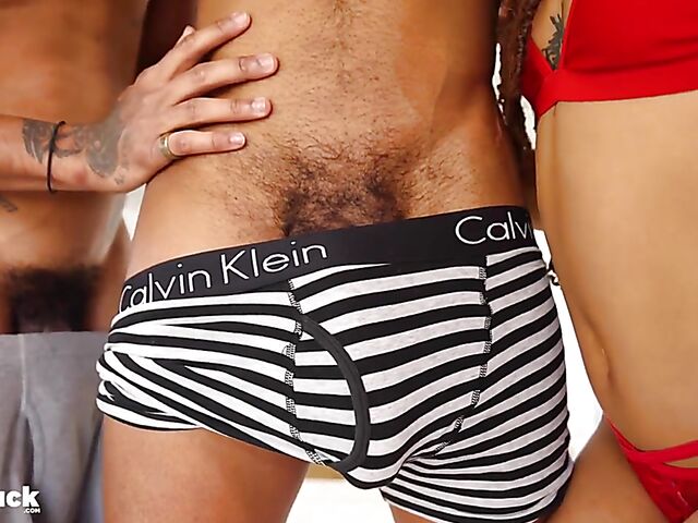 Exotic MMF bisexual threesome with Martavis Ray, Apollo Parker and Laylani Wyld