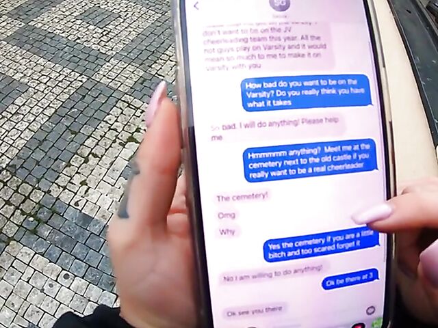 FFM cheerleader threesome with Marilyn Sugar and Serina Gomez