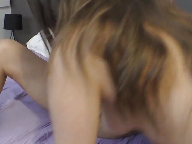 POV FFM 3-some with two shaved babes Marilyn Sugar and Serina Gomez