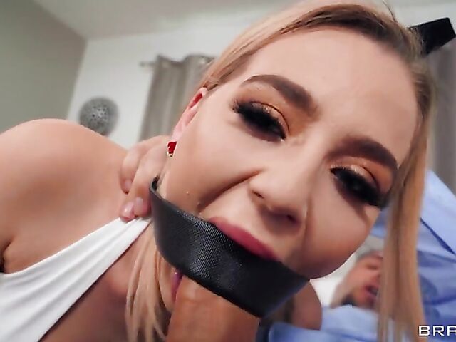 Pussy slamming and feet fetish with Blake Blossom