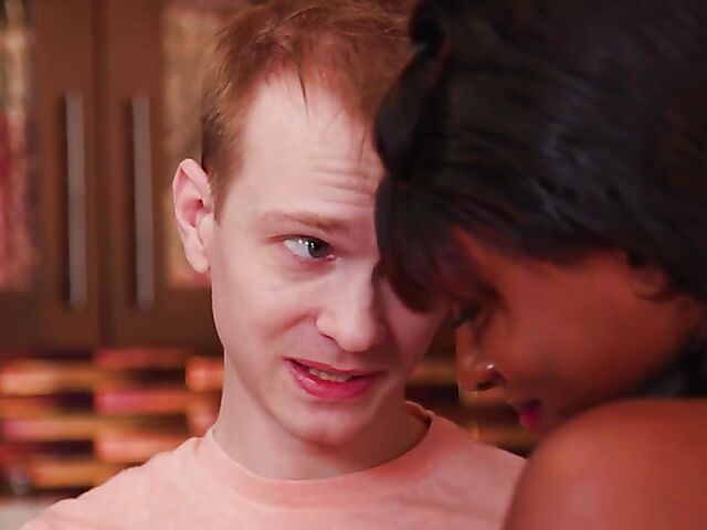 Busty ebony white boy interracial fucking with MILF Ebony Mystique