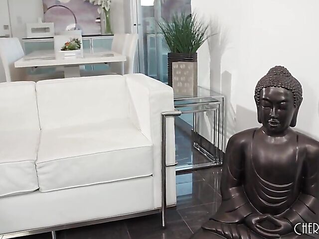 Stockings and sexy lingerie fuck with Eliza Ibarra