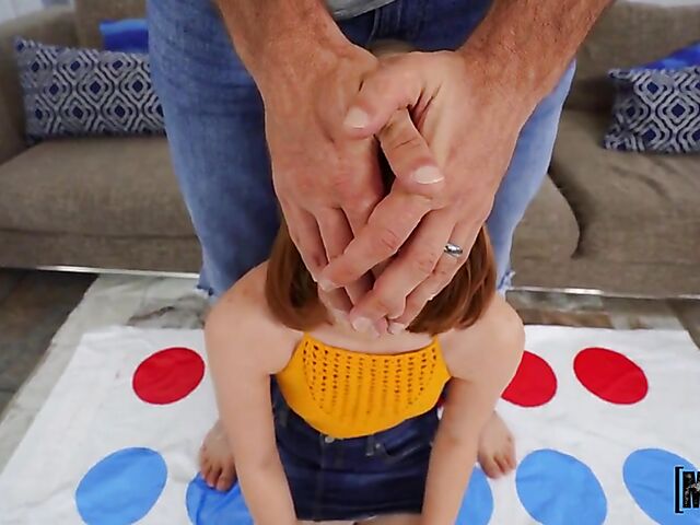 Playing dirty games with petite teen Dakota Burns
